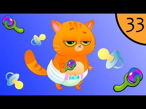 Видео: Суровый КОТИК БУБУ #33. Подгузник. Мультик ИГРА про котят на Игрули TV