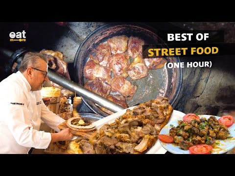 Видео: 20+ блюд - ЛУЧШАЯ БЕЗУМНАЯ уличная еда в Турции (ОДИН ЧАС)