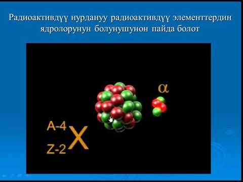 Видео: Радиоактивдуу нурдануулар