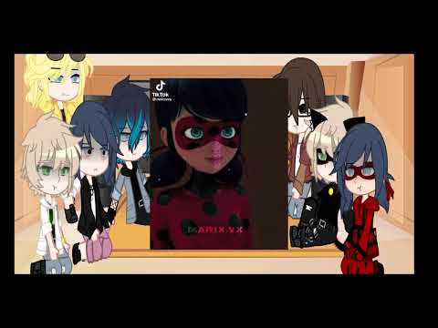 Видео: ~|Реакция ЛБИСК на тт|~🌸+ леди баг и кот нуар