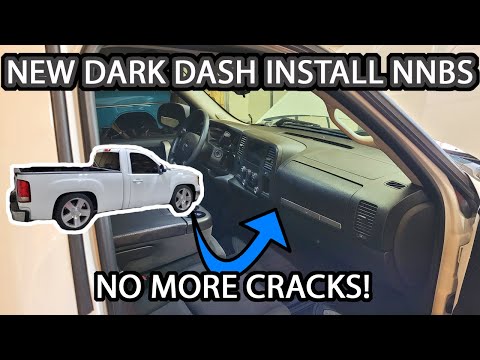 Видео: Как заменить распространённую треснувшую панель приборов в Silverado 07-13 и Sierra (NNBS) Dark D...
