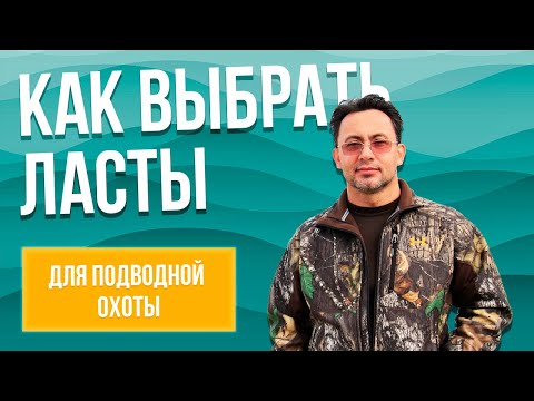 Видео: Как выбирать ласты для подводной охоты