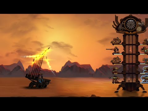 Видео: Прохождение steampunk tower 2 - мини босс Леггер