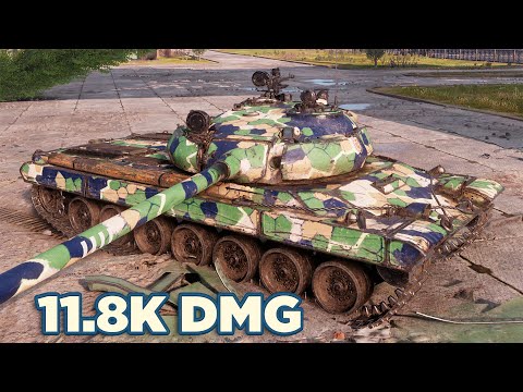 Видео: Vz. 55 • 11.8К УРОНА 11 ФРАГОВ • WoT Gameplay