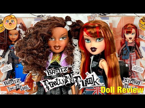 Видео: Bratz Pretty N Punk (2023) Куклы Саша и Мейган Полная распаковка + Обзор