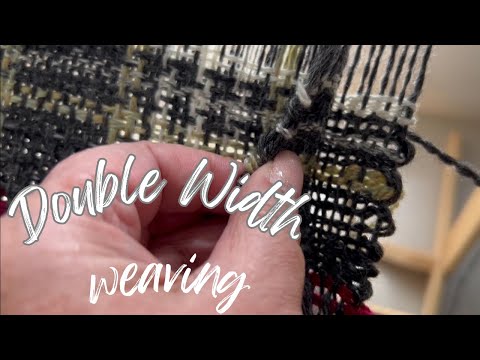 Видео: Как удвоить ширину ткацкого станка на жестком ремизном станке