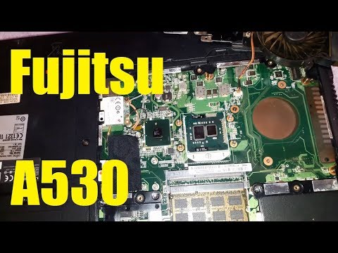 Видео: Fujitsu A530 - Замена процессора на Core i5