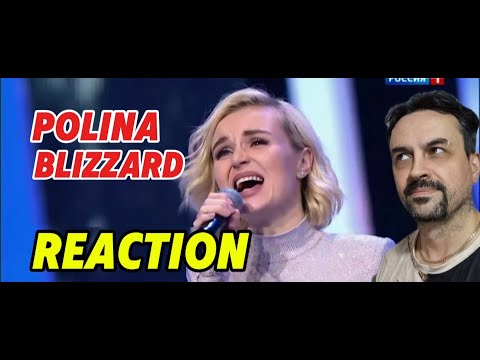 Видео: POLINA GAGARINA BLIZZARD Полина Гагарина -- Вьюга REACTION