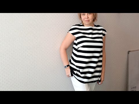 Видео: Стильный комплект для девочек с животиком.Часть 1(блуза)Stylish suit for full