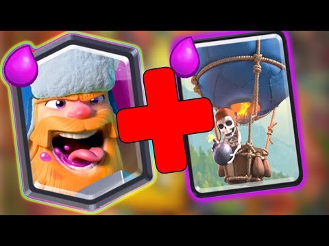 Видео: Дровосек +шар (Lumberjack +ballon) #клешрояль#клеш #clashroyale #clashroyalegameplay 