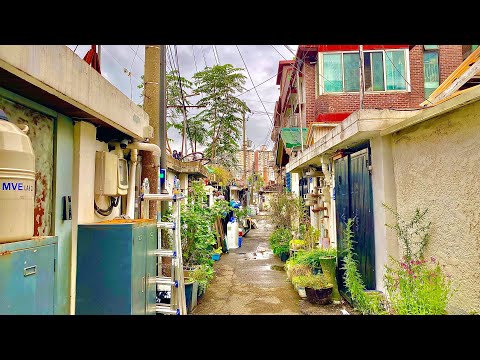 Видео: Прогулка по старой жилой зоне и ностальгическим железнодорожным путям в Сеуле