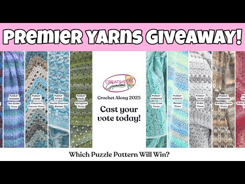 Видео: Розыгрыш пряжи Premier Yarns! (Голосуйте сейчас) Какое одеяло вам понравилось больше всего! #make...