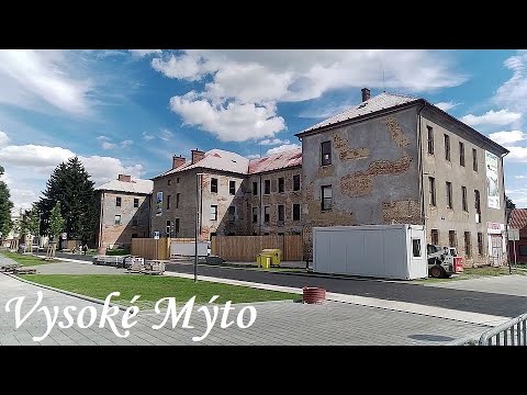 Видео: ЦГВ, Город Высоке Мито (Vysoké Mýto), Чехия. Центральная группа войск.