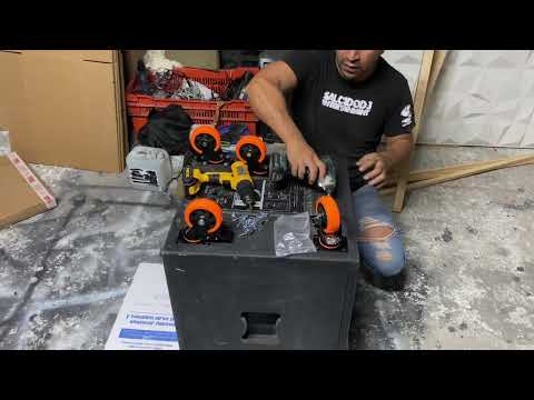 Видео: Как надеть обода на бас звукового/воздушного рожка для вечеринки