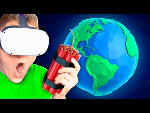 Видео: Я СПАС ПЛАНЕТУ В VR