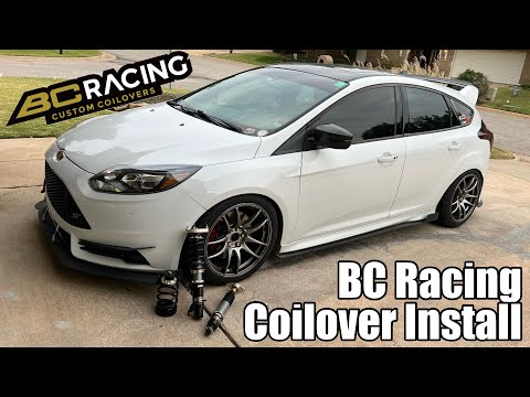 Видео: Установка койловеров BC Racing DS на мой Focus ST! - Инструкция по установке койловеров - Значите...