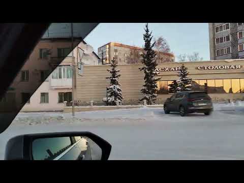 Видео: Вокзал, Центр, выезд с города Кокшетау.