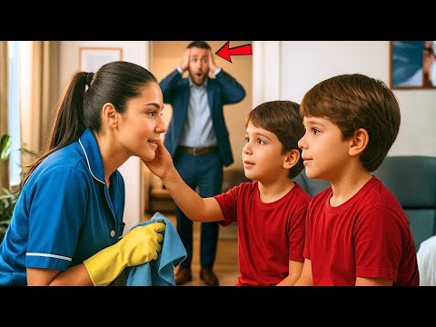 Видео: Близнецы миллионера не разговаривали… пока не увидели уборщицу, и то, что произошло после, было