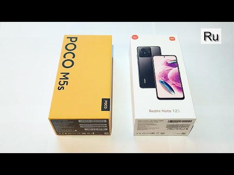 Видео: Сравнение Redmi NOTE 12s и POCO M5s