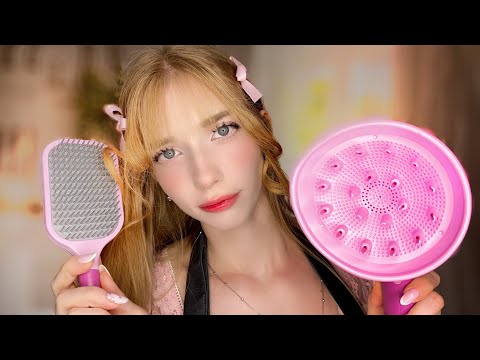 Видео: Асмр Массаж головы💤🌸 *Парикмахер часть 6*