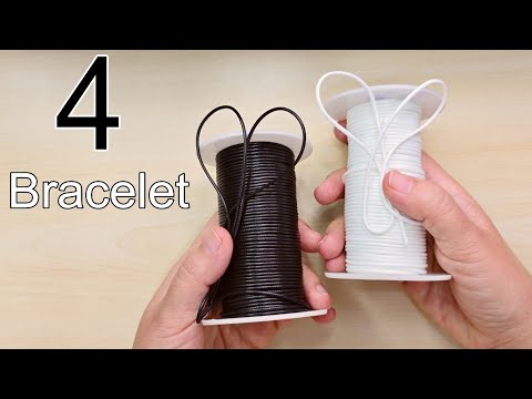 Видео: 4 уникальных кожаных браслета для мужчин и женщин | Самый продаваемый 💸💸 | Thread Art