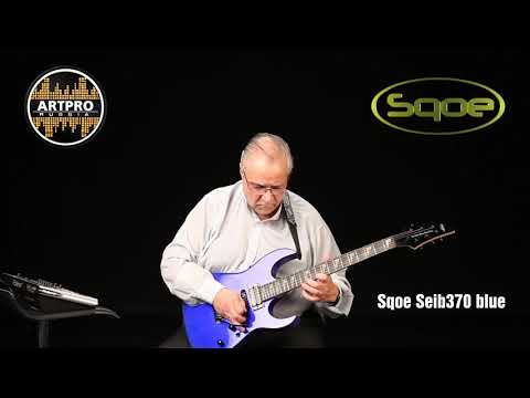 Видео: Пример игры на гитаре SQOE Seib370 blue, Полёт Шмеля