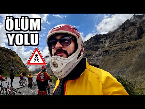 Видео: На велосипеде по самой смертоносной дороге в мире! 🇧🇴 ~655