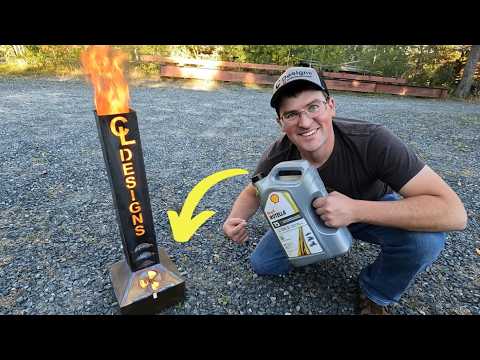 Видео: Есть отработанное масло? Я построил это!