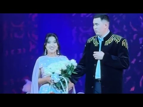 Видео: Нурайым Акылбекова Нурсултанга Ыр арнап Нарындан Тапкан Махабат Концерт 