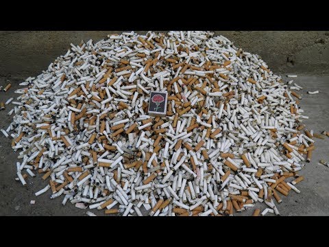 Видео: Пиролиз сигаретных бычков (эксперимент №23)