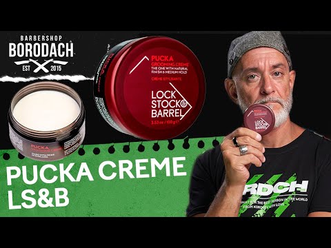 Видео: Lock Stock & Barrel Крем Pucka Grooming Creme, средняя фиксация