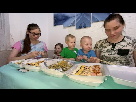 Видео: Наконец-то мы сняли видео💕роллы❤️❤️❤️