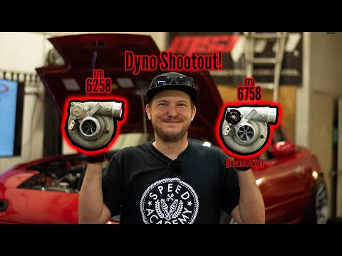 Видео: Miata получает большую турбину и 32 фунта на квадратный дюйм!!! Новый рекорд мощности — но есть л...