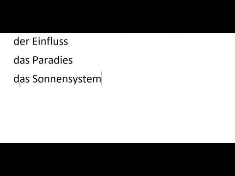 Видео: 50  главных слов в немецком! Изучение немецкого3