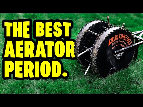 Видео: НЕТ КОНКУРЕНТОВ. ЭТО ЛУЧШИЙ АЭРАТОР ДЛЯ ГАЗОНА НА РЫНКЕ.