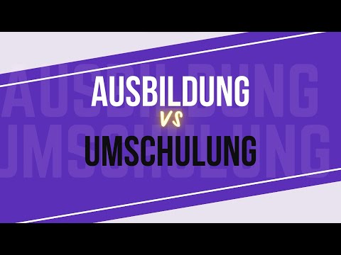 Видео: #465 Аусбильдунг и Умшулюнг. Чем отличаются