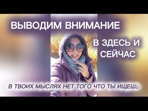 Видео: Будь един с Жизнью-верни внимание туда, что действительно реально✨🧘‍♀️