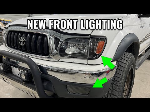 Видео: Полная установка фар Auxito на Toyota Tacoma 2003 года | Flake Garage