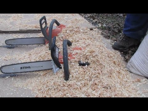 Видео: STIHL VS Husqvarna (Штиль MS 180 против Хускварна 236) ТЕСТ-ДРАЙВ