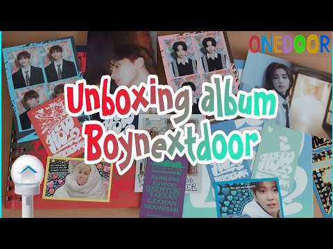 Видео: 🍁 Распаковка альбома Boynextdoor "How" || unboxing ep.7 🍁