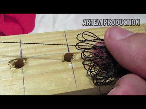 Видео: вязка сети на планке два вопроса про узел и ячейки