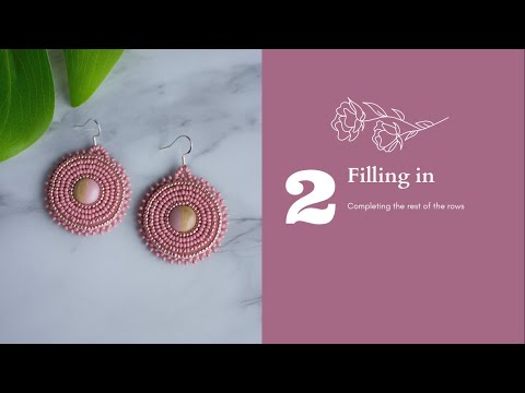 Видео: Урок по плоскому бисероплетению с каббалом | Часть 2 | Рисунок Брианны Дейс