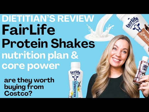 Видео: Обзор протеиновых коктейлей FairLife (не спонсорский) от диетолога