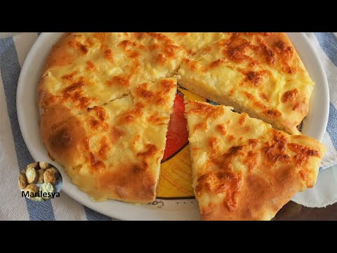 Видео: Ленивый хачапури, ВКУСНОТА! Сырная лепёшка быстро! Не отличить от классического!
