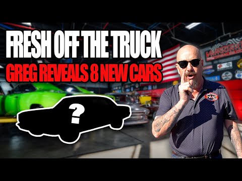 Видео: Только что с грузовика: Грег представляет 8 новых автомобилей!