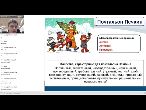 Видео: А.Филатов. Метапрограммы в профайлинге и менеджменте.