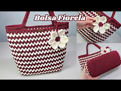 Видео: ШАГ ЗА ШАГОМ: Простая вязаная крючком сумка для начинающих (трендовая модель) Сумка Fiorela