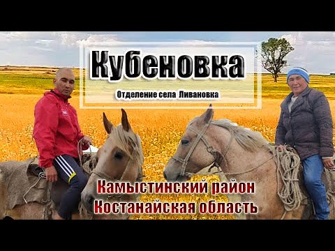 Видео: Кубеновка отделение села Ливановки Камыстинский район. Село призрак.