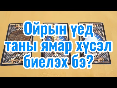 Видео: Ойрын үед таны ямар хүсэл биелэх бэ?