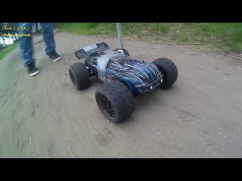 Видео: Сами с усами убил машину. Краш тест машины на радиоуправлении